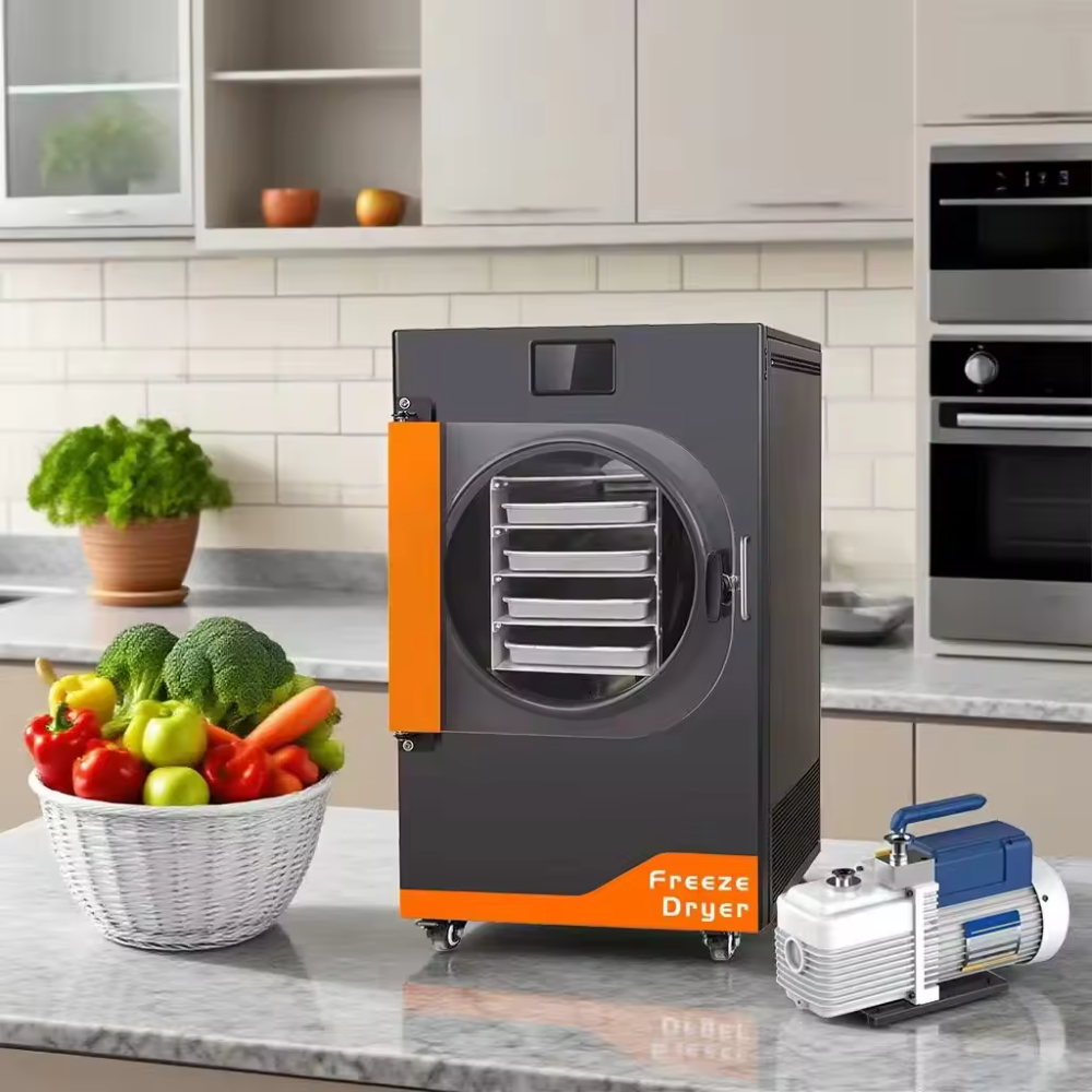 Four-tray household freeze dryer